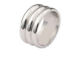 Elegant Deep Grooved Cockring Aro & Med